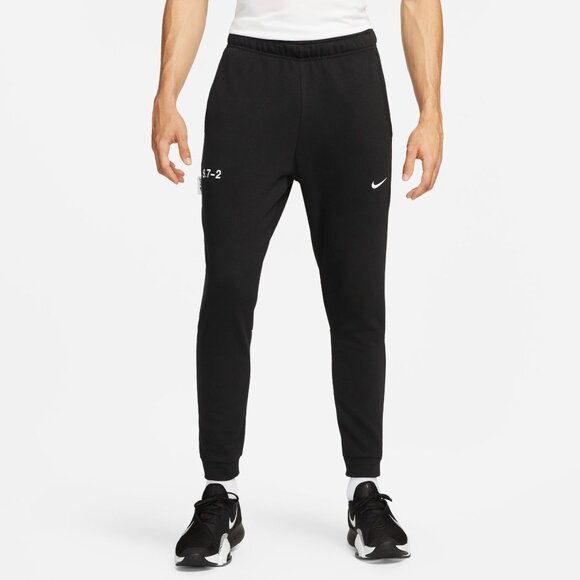 Nike Dri-FIT Studio '72 Men's Slim Fit Training Gym Knit Pants Black 2XL - Picture 1 of 8